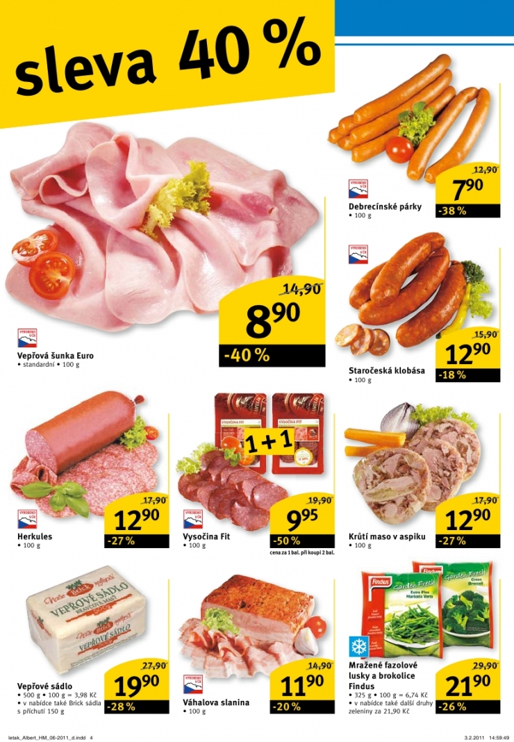 Leták Albert Hypermarket, stránka 4